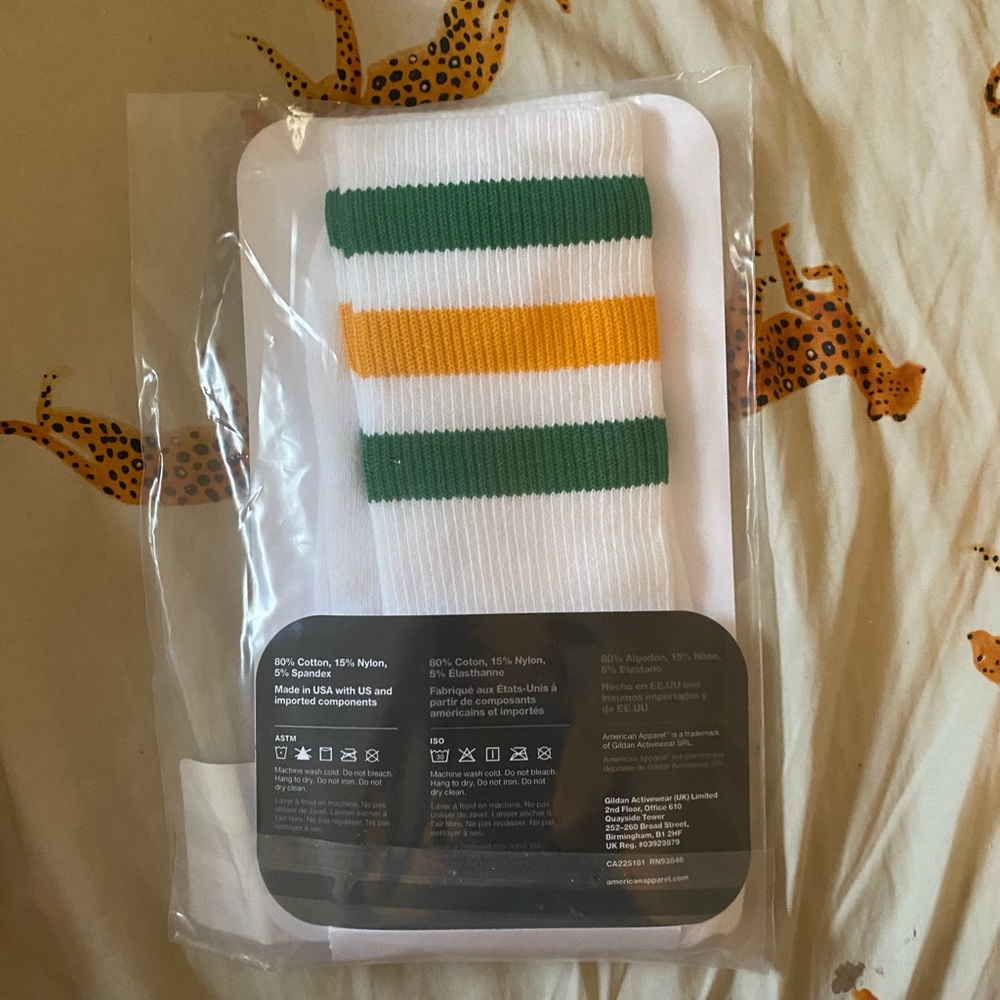 NWT American Apparel Knee Socks